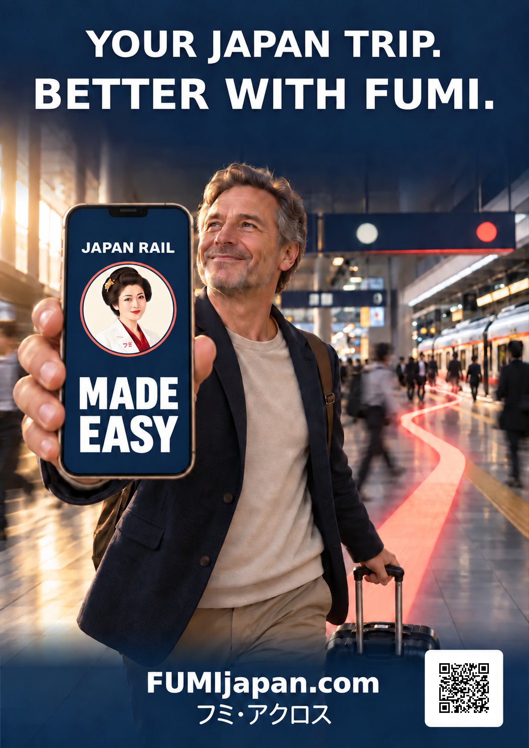 Approved Fumi railway campaign artwork